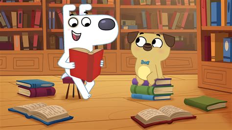 cast of dog loves books|More.